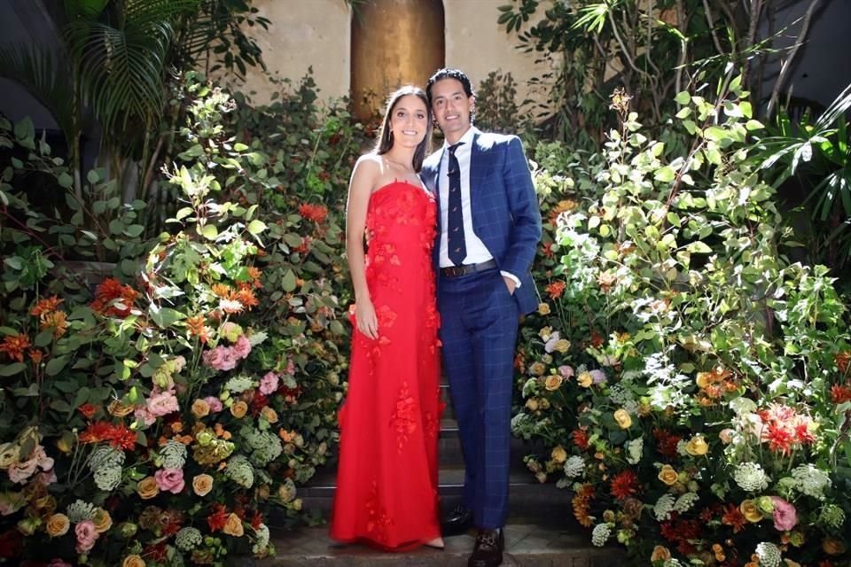 María José Alonso y Aldo González