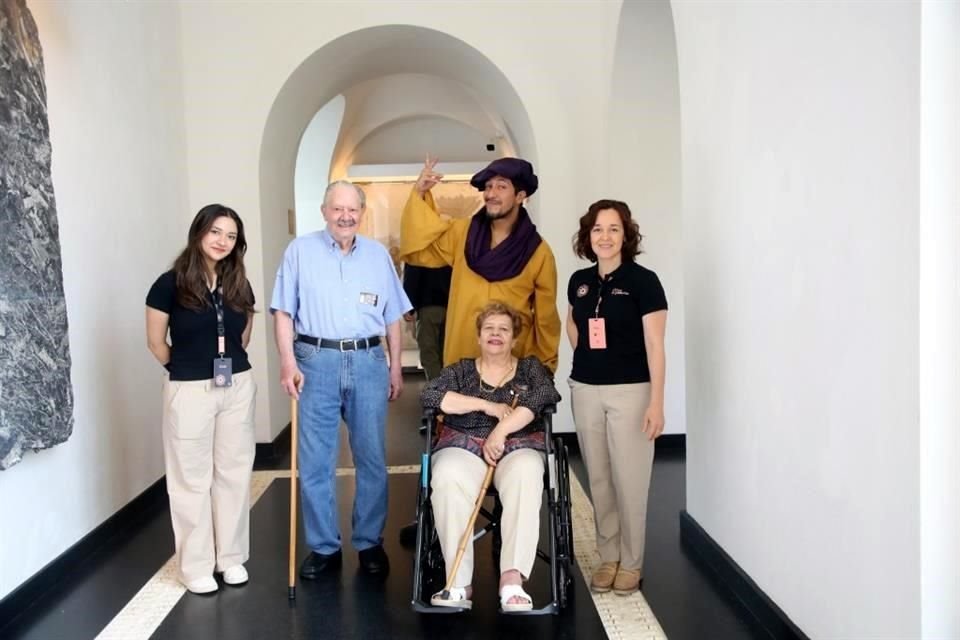 Sara Lozano, Leopoldo Andrés Huerta, Albar Ramírez, María del Carmen Alberola Sanchéz y Yolanda Falcón de Rivas