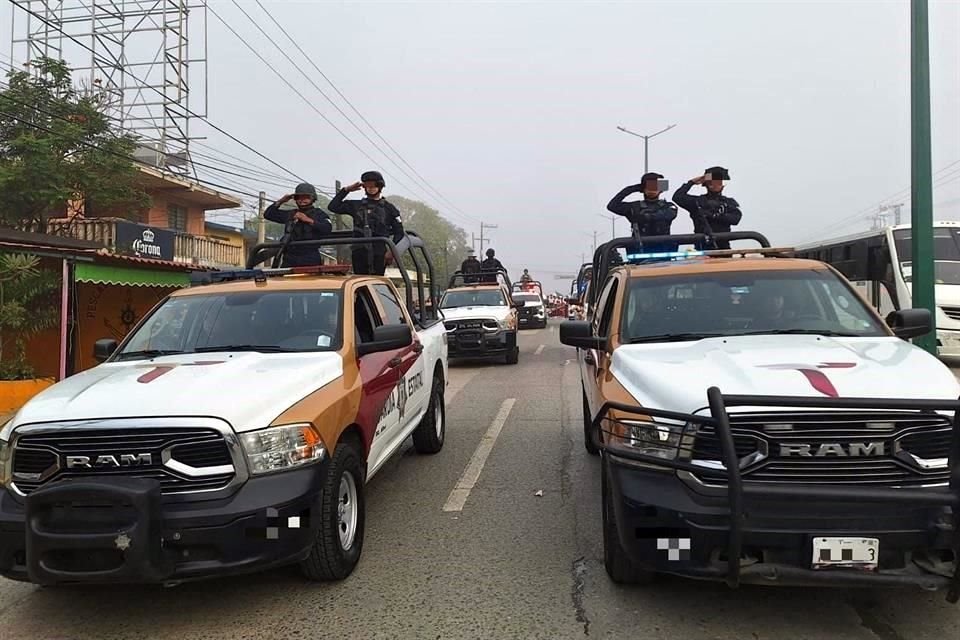 Las rutas estarán vigiladas por personal de las delegaciones regionales y coordinaciones municipales de la Guardia Estatal.