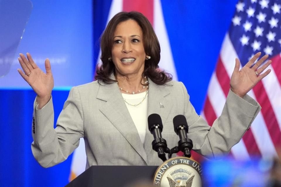 Harris dijo que espera ganar nominación de Partido Demócrata para derrotar a Trump.