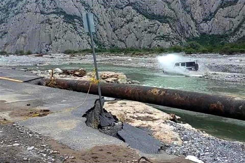 Las lluvias por 'Alberto' causaron daños en ducto de La Huasteca, que dejó sin operar cinco pozos productivos.