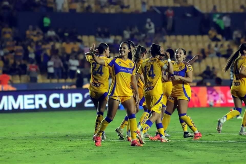 Las felinas también se impusieron en su primer encuentro de la Summer Cup, ante Pachuca.