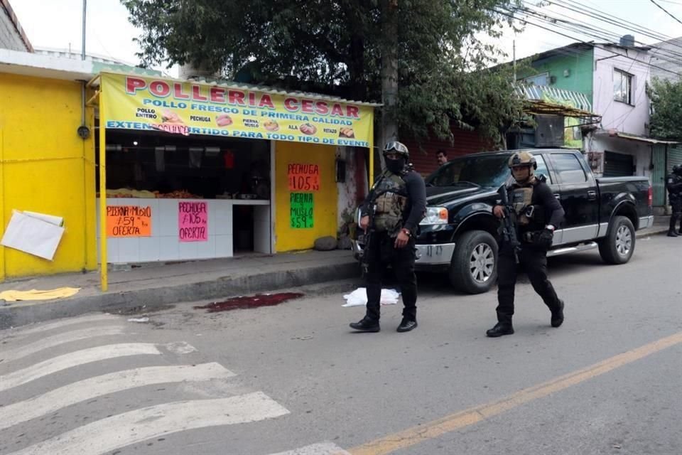 El ataque ocurrió frente a una pollería en la Colonia Centro, de Coacalco.