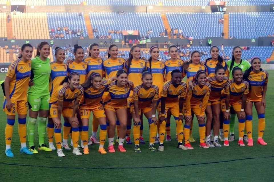 Tigres Femenil no tuvo complicaciones para imponerse este lunes 3-0 a Puebla en el Estadio Universitario, en la Jornada 2 del Apertura 2024.