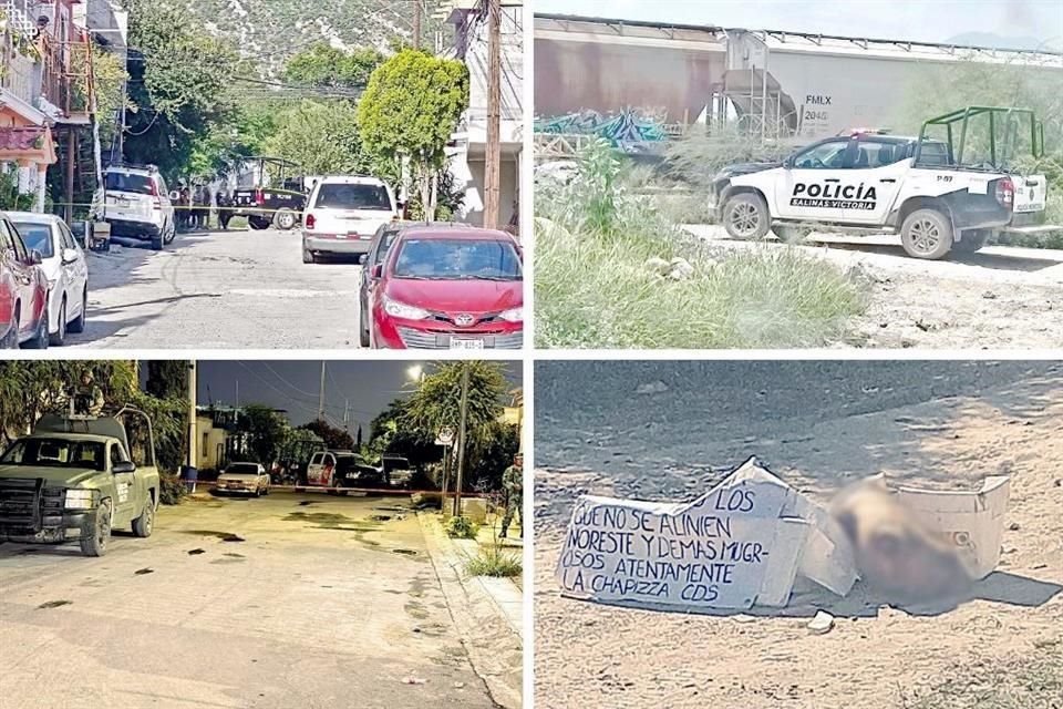  En menos de 24 horas, autoridades policiales registran una racha de muerte, tanto en el área rural como en la metropolitana.