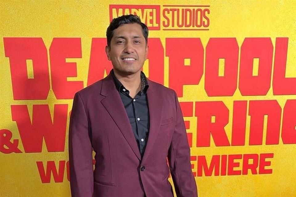 Tenoch Huerta reapareció ante el ojo público al asistir a la alfombra roja del estreno mundial de 'Deadpool & Wolverine'.