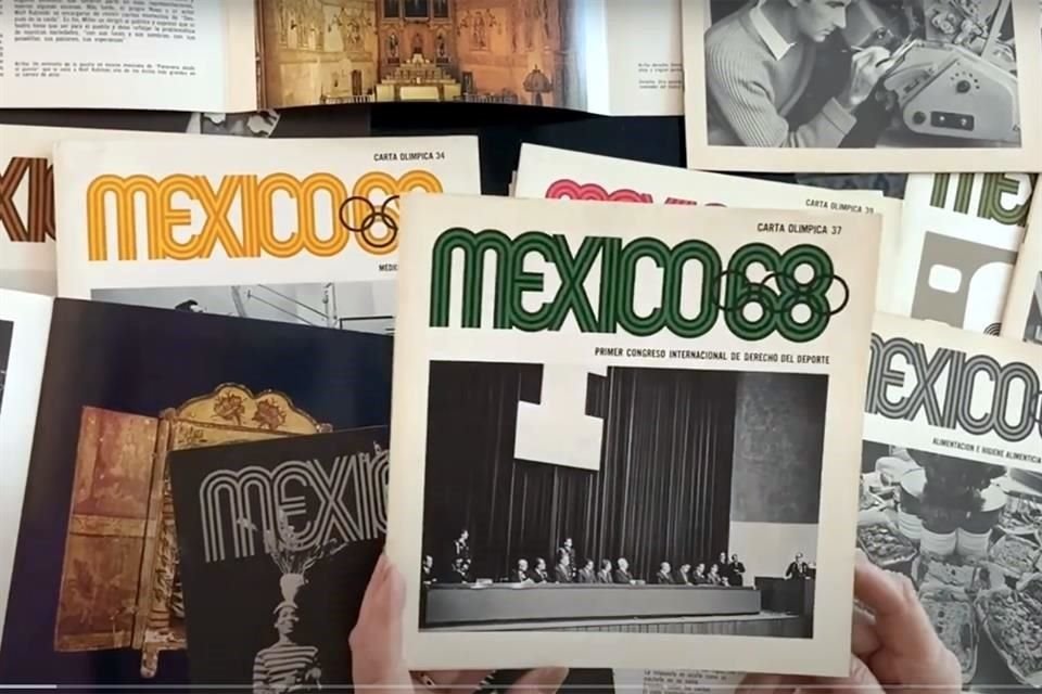Beatrice Trueblood y su equipo editaron 875 publicaciones sobre los Juegos Olímpicos de México 68.