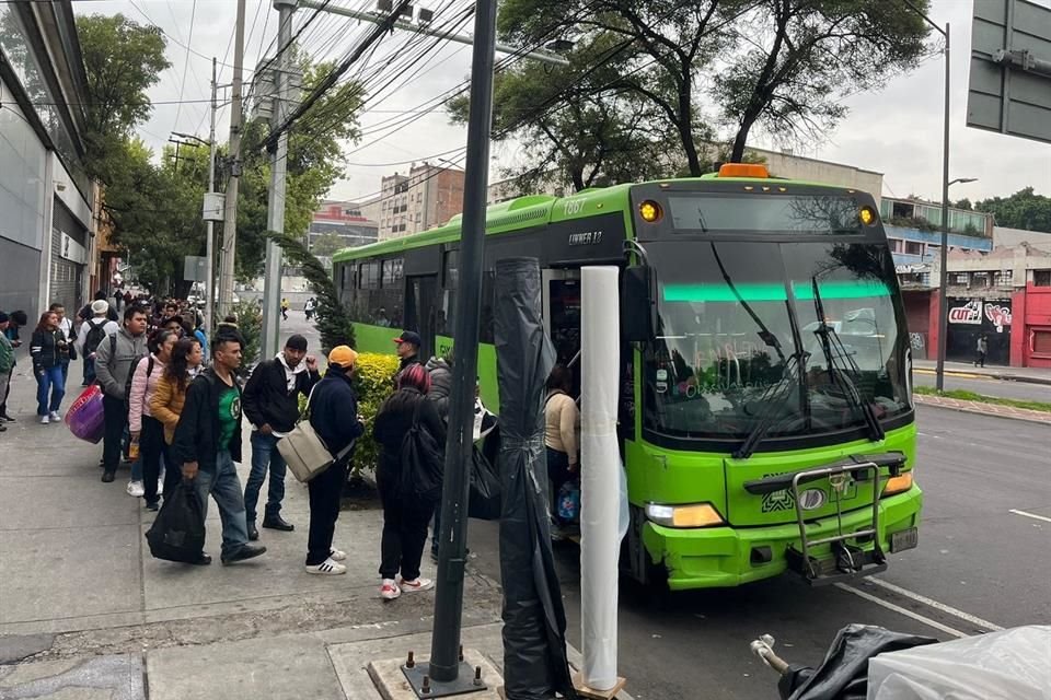 Fueron necesarias unidades de la Red de Transporte de Pasajeros (RTP).