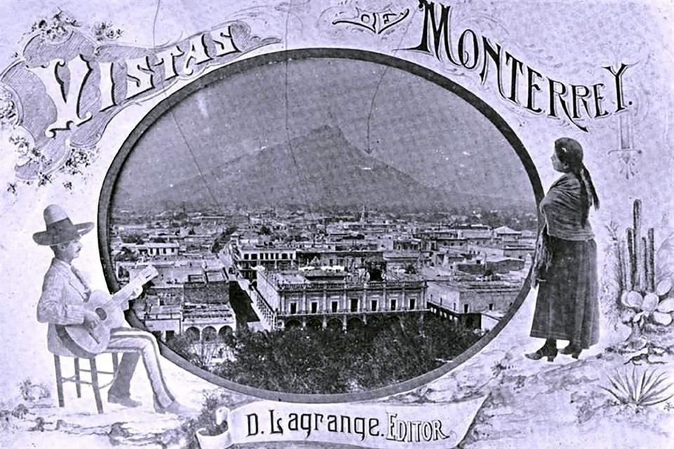 Los hermanos Desiderio y Alfonso Lagrange imprimieron un libro de fotos de Monterrey para los turistas, en 1895.