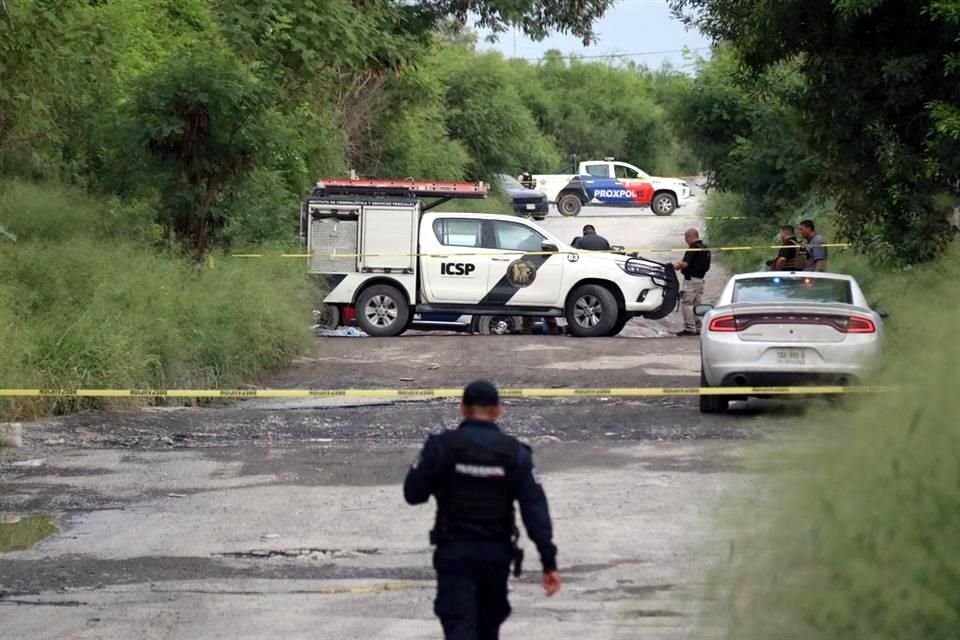 Nuevo León registró 22 homicidios de viernes a domingo, incluyendo asesinatos múltiples en García y Escobedo.