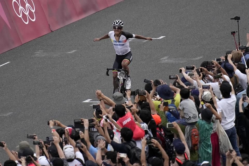 Es apenas la tercera medalla para Ecuador en los Juegos Olímpicos.