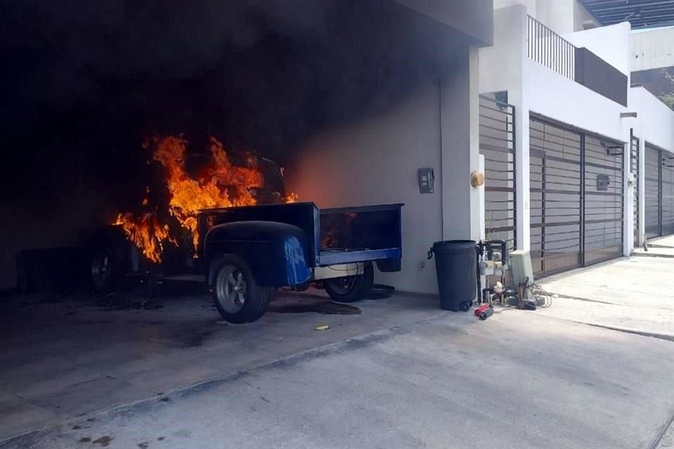 Fue alrededor de las 12:50 horas cuando se reportó el siniestro.