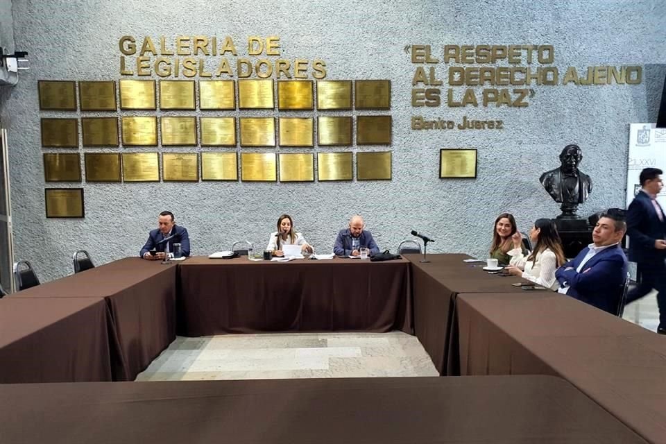 La Comisión reanudó su sesión Permanente sin la presencia de los legisladores de Movimiento Ciudadano.