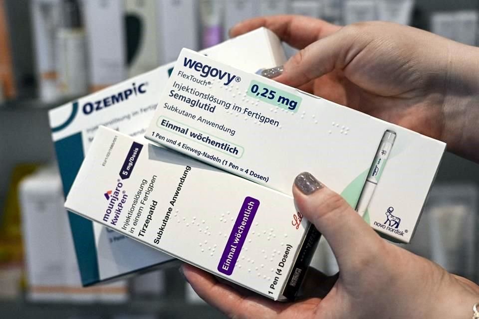 Medicamentos para perder peso y tratar la diabetes.