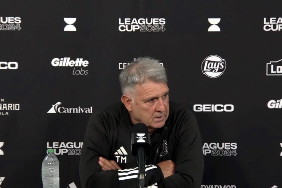 Gerardo Martino, técnico de Inter Miami, habló en conferencia de prensa.