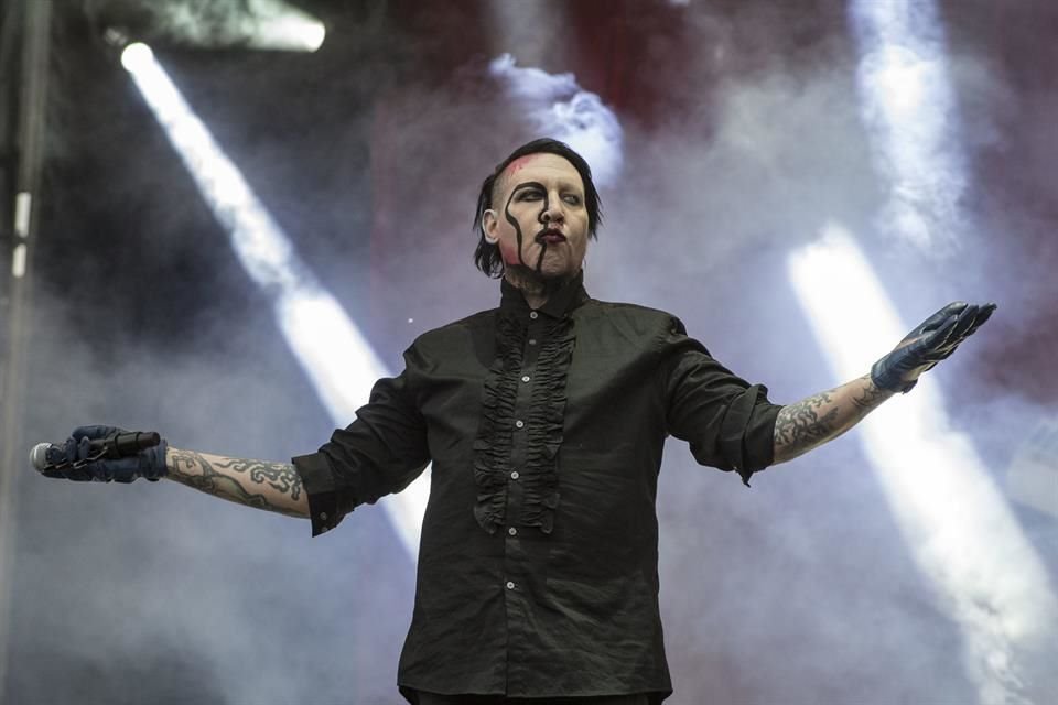 Tras acusaciones de abuso sexual, Marilyn Manson se presentó en Pensilvania, siendo su primer show en vivo en cinco años.