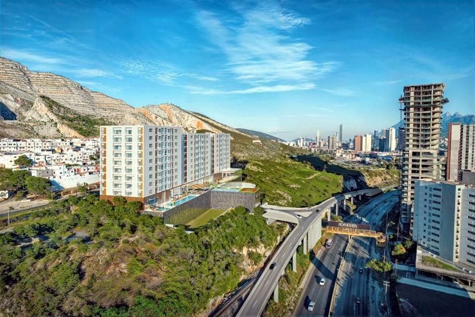 ADMIRIA es un nuevo concepto de torres residenciales, con departamentos que se unen a la tendencia vertical urbana en Monterrey.