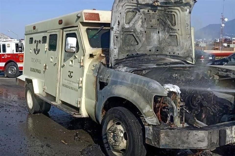 El siniestro se reportó a las 16:40 horas.