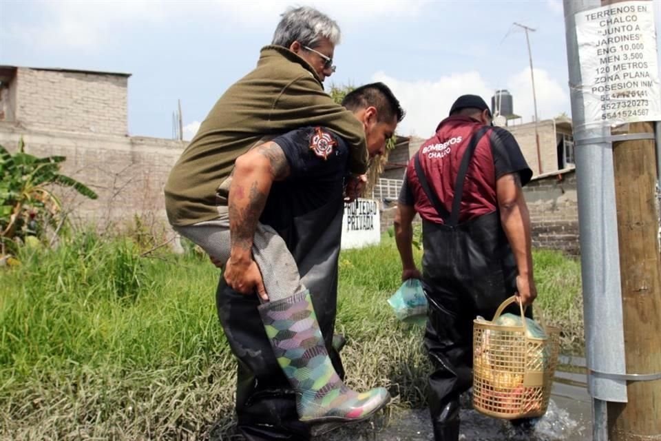 Los adultos mayores, el grupo poblacional más afectado por las inundaciones en Culturas de México.