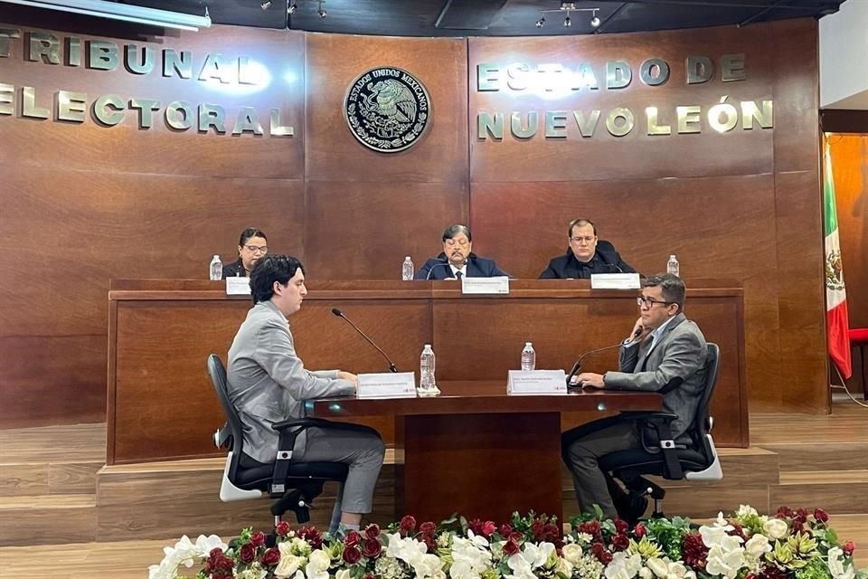 El TEE desecha quejas de PRI y PAN contra Samuel García por uso indebido de recursos públicos al difundir imágenes en Instagram.