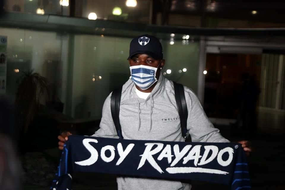 El atacante costarricense llegó a Monterrey tras haber disputado la Copa Oro.