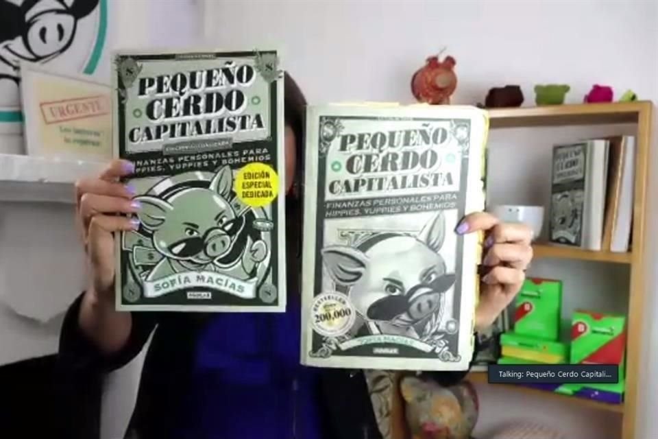 Sofía Macías actualizó su obra ante la crisis generada por la pandemia.
