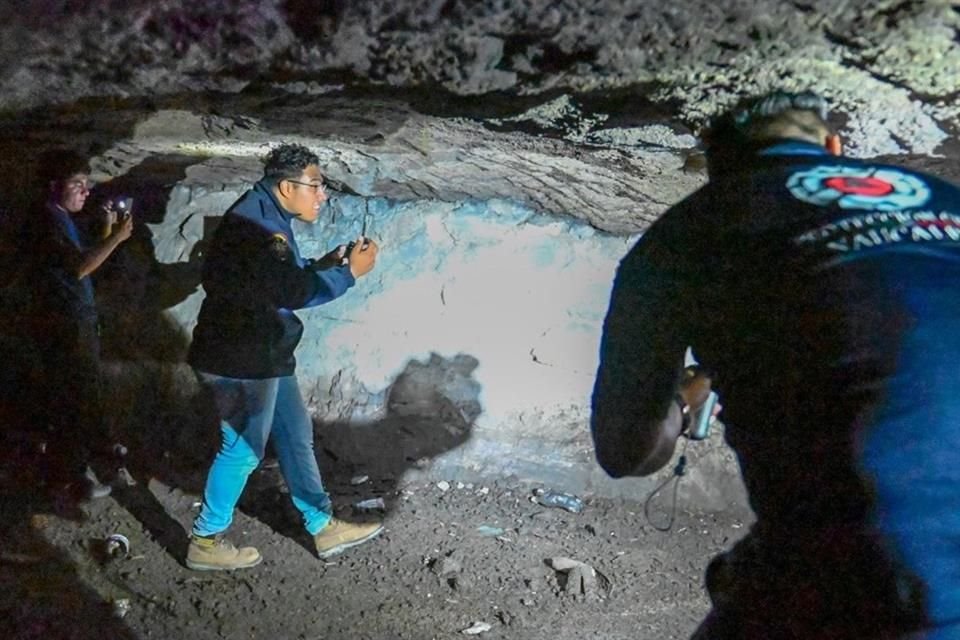 Especialistas hallaron pequeñas oquedades pero descartaron la existencia de minas.