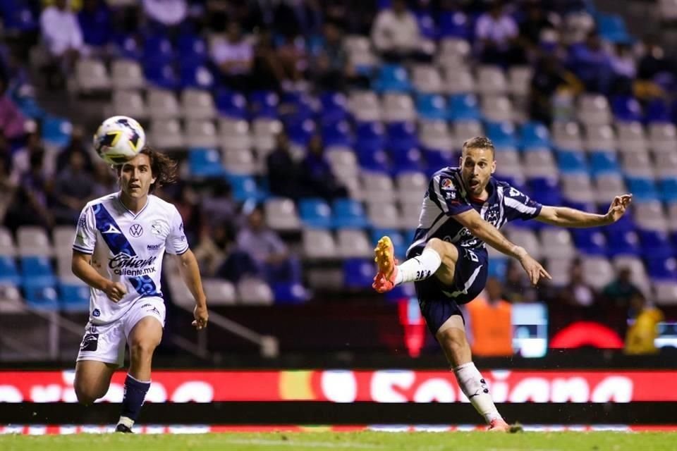 Canales marcó desde fuera del área el 2-0. Un golazo.