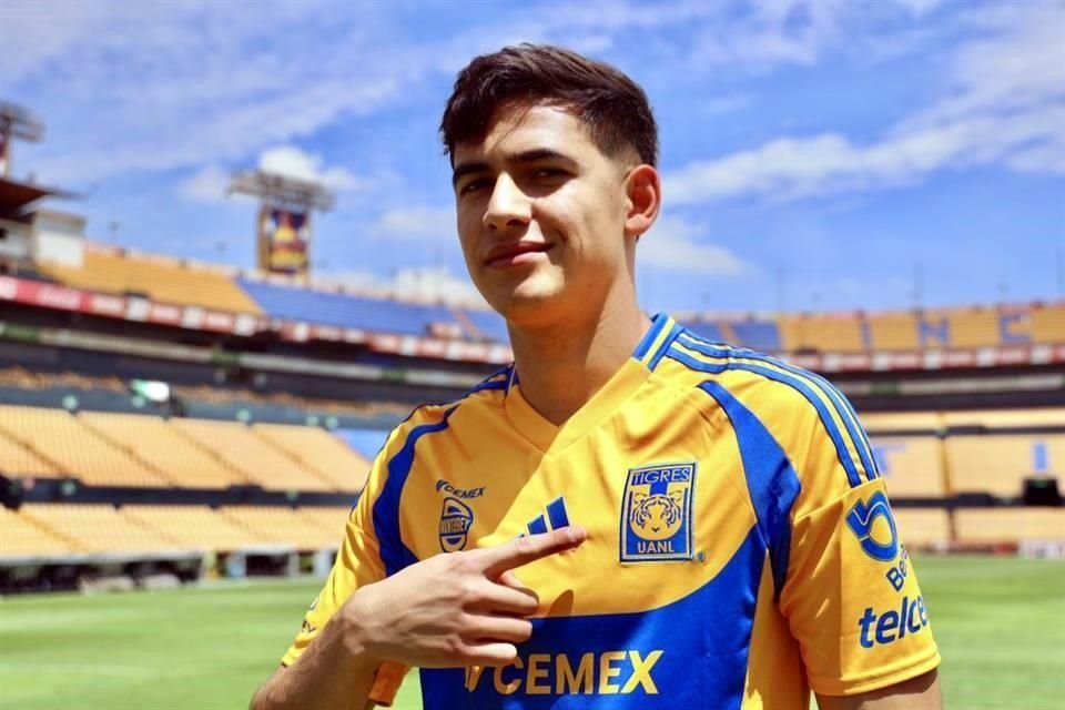 Rafael Guerrero, nuevo refuerzo de Tigres, juga como defensa central.