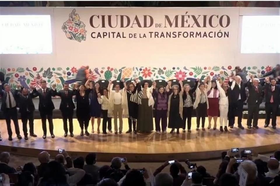 La Jefa de Gobierno electa Clara Brugada dio a conocer este lunes su gabinete para la CDMX.