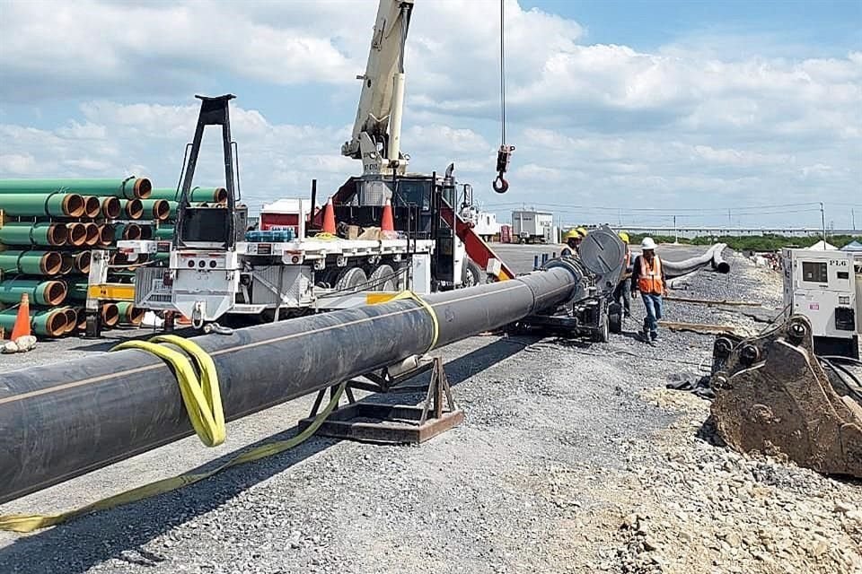 Construcción de Línea para agua residual en la planta Nexxus Gondi, Nuevo León.