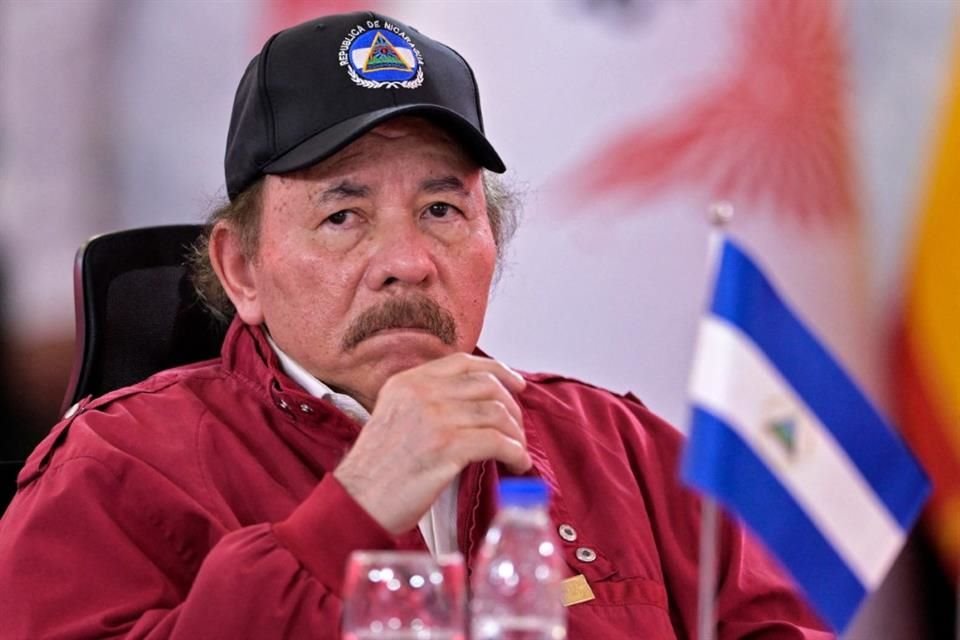 El Presidente de Nicaragua, Daniel Ortega, durante una cumbre en Caracas el 24 de abril del 2024.