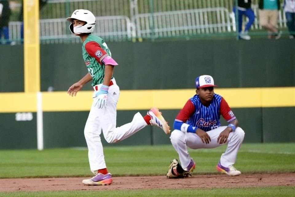 México remontó un 4-1 en contra para vencer 6-4 a Cuba en la Serie Mundial de Ligas Pequeñas.
