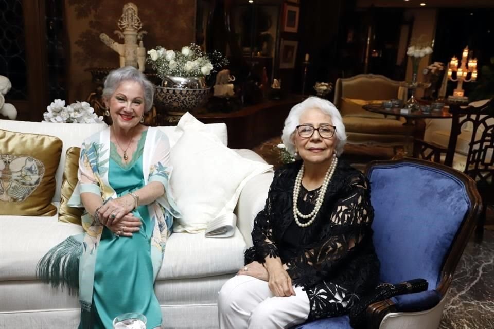 Catalina Sada de García y Guillermina Frías