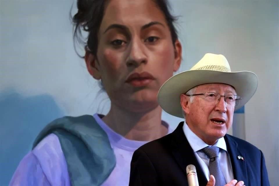 El Embajador de EU en México, Ken Salazar, explicó que la Administración del país vecino ve como peligrosa la reforma al PJ para la relación del T-MEC.