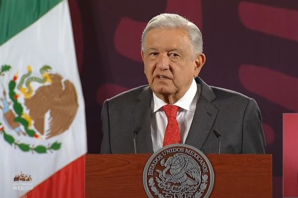 Andrés Manuel López Obrador, Presidente de México, en conferencia matutina.