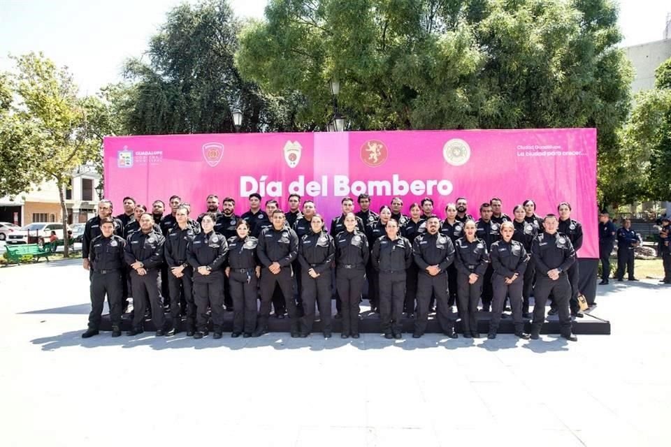 Bomberos de Guadalupe.