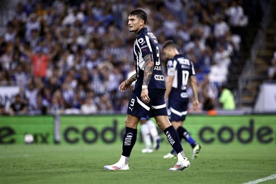 Brandon Vázquez acompañará a Germán Berterame en el ataque de Rayados.