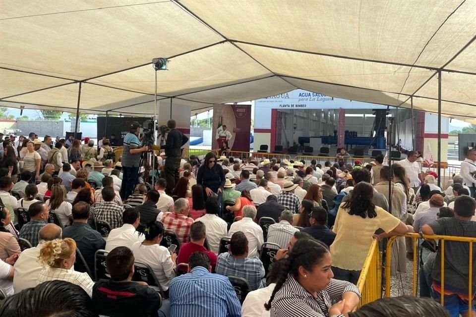 La planta de bombeo se construyó en el ejido Sapioriz, del municipio de Lerdo.