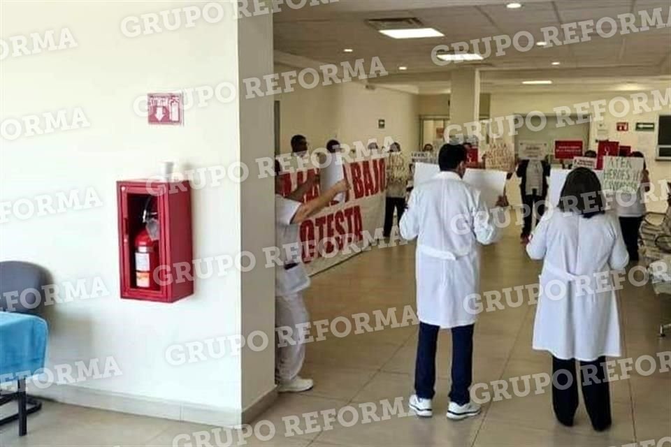 El Hospital Psiquiátrico se sumó a las protestas por ajustes presupuestales.