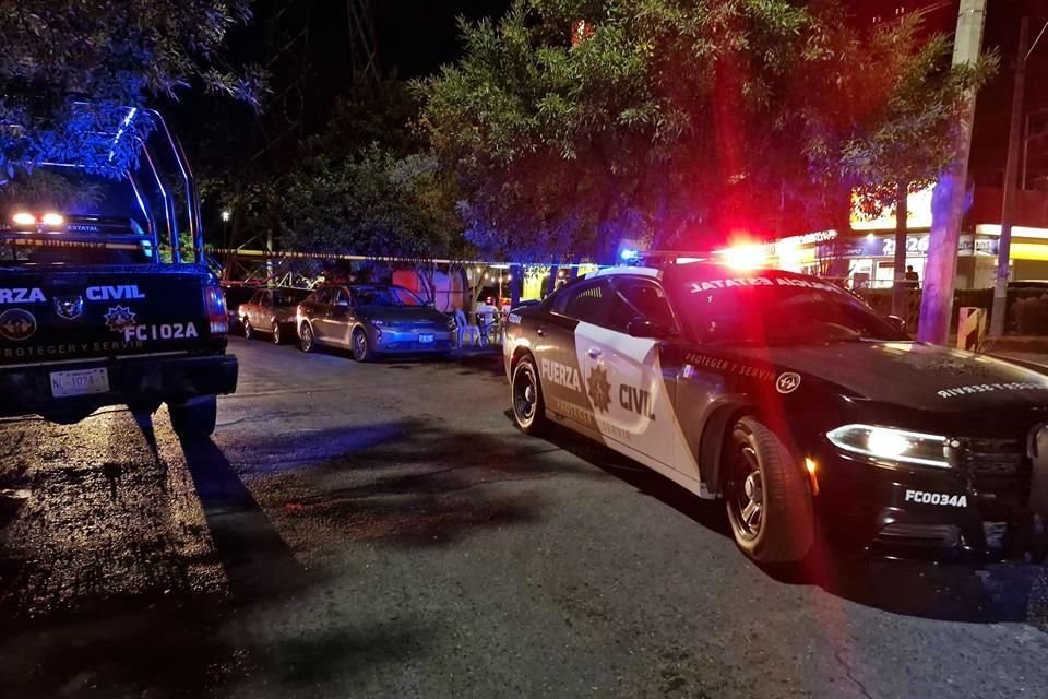Los hechos fueron reportados a las 19:50 horas.
