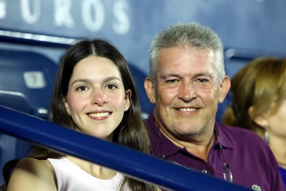 Bárbara Treviño y Eduardo Treviño
