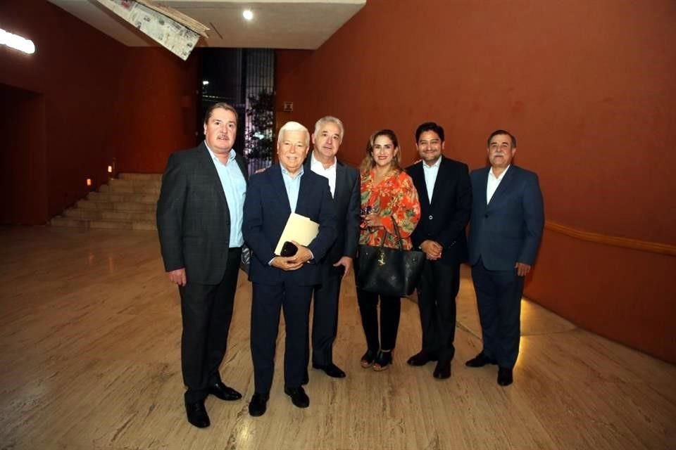 Gerardo Ocañas, Héctor Cantú Reyes, Luis Horacio López, Doris Rodríguez, Enrique Cisneros y José de la Garza