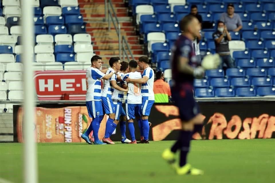 El juvenil Daniel Lajúd marcó un golazo de zurda para poner el 1-1.