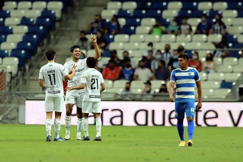 Aldo De Nigris debutó al frente de Raya2 con derrota de 2-1 ante Cancún FC en el estreno del cuadro filial de los Rayados en el Estadio BBVA. Repasa las imágenes del partido.