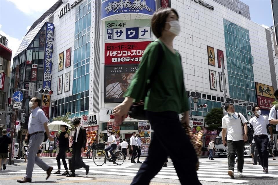 Tokio ha registrado por tres días consecutivos récord de contagios de Covid-19.