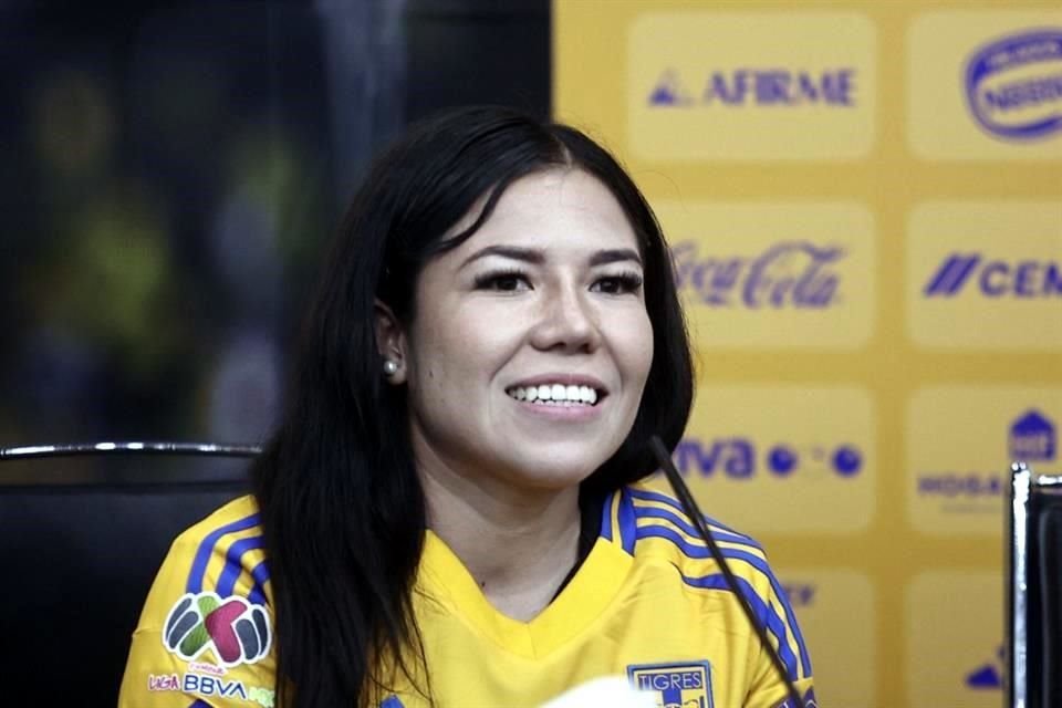 Andrea Hernández habló sobre sus impresiones de jugar con Rayadas y Tigres Femenil.