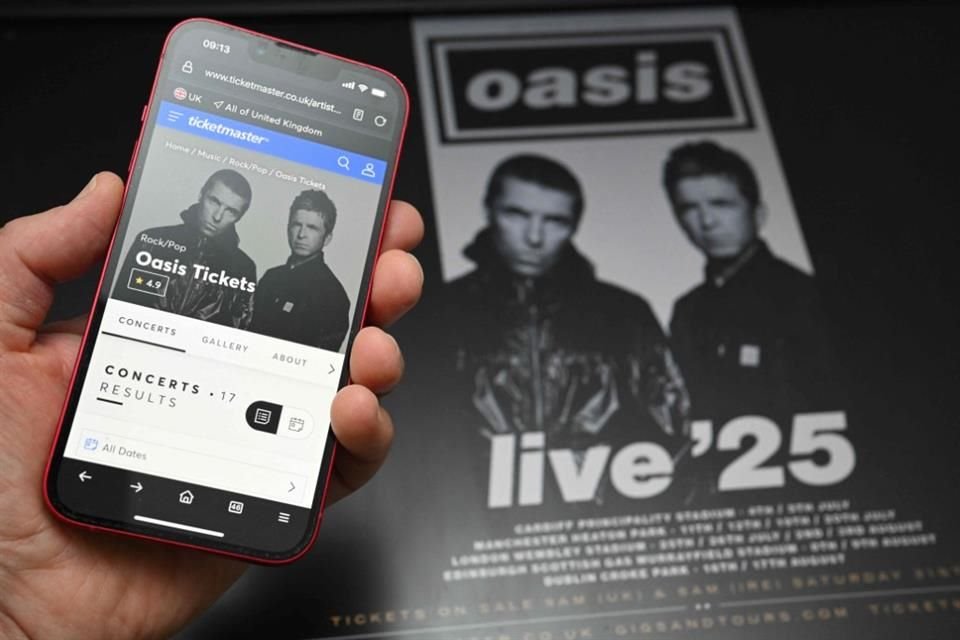 Hasta el momento, Oasis ha confirmado 17 conciertos, que recorrerán Reino Unido e Irlanda.