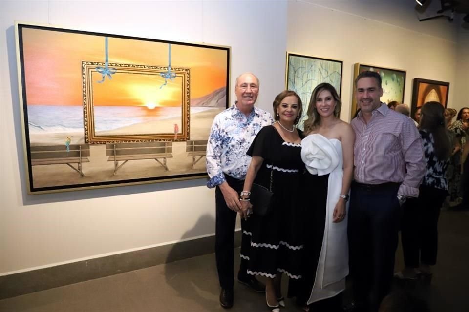 Arturo Ballesteros, Paty González de Ballesteros, Karla Gracia y José Ballesteros