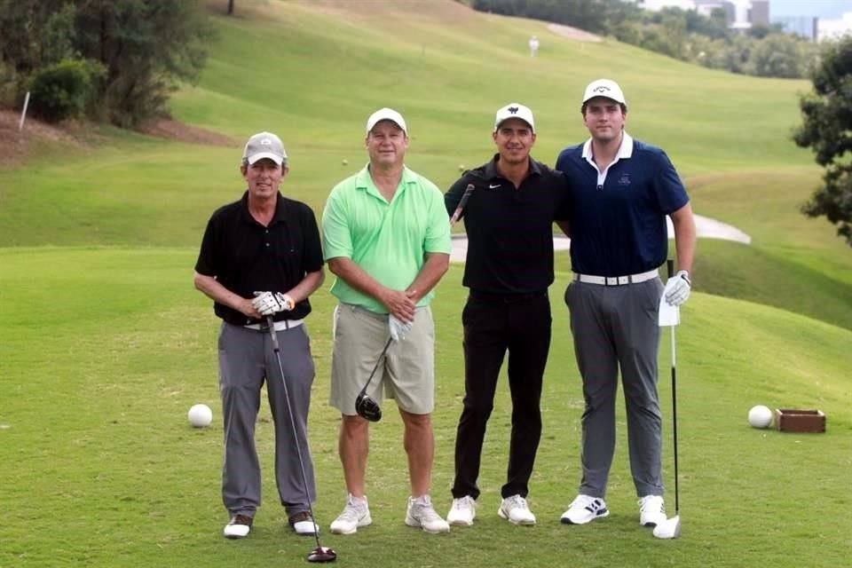 Sergio Sosa, Antonio López, Manuel Tuexi y Diego Montoya